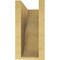 Ekena Millwork 5"W x 10"D x 10"H Classic Greensboro Rough Cedar Woodgrain TimberThane Corbel, Primed Tan CORUR05X10X10GRNRCPR - alternate 5